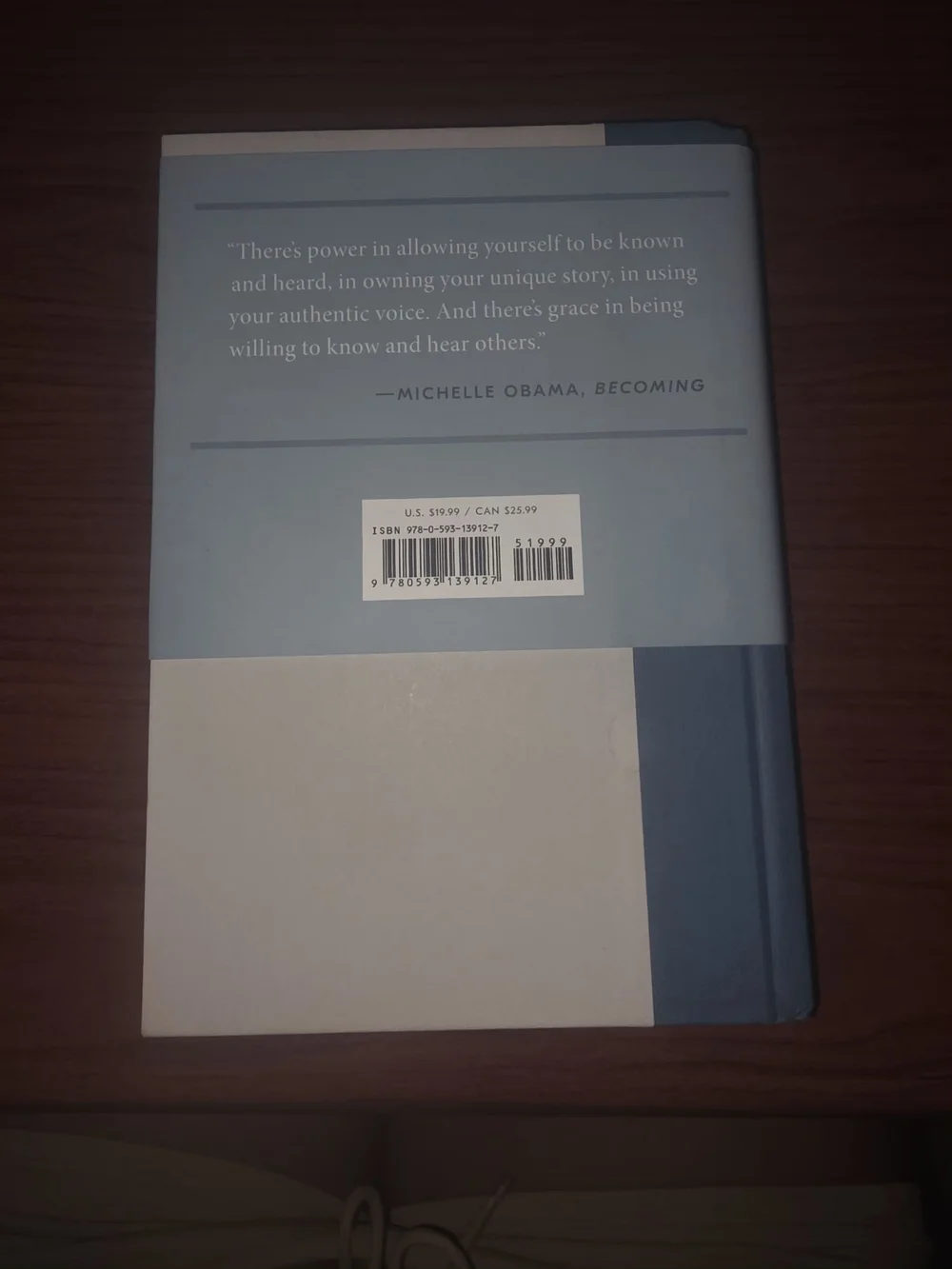 Becoming Guided Journal - Blue and Cream Hardcover Journal
